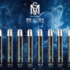 MSO爅嘶十二星座發光炫彩主機（水瓶黑）